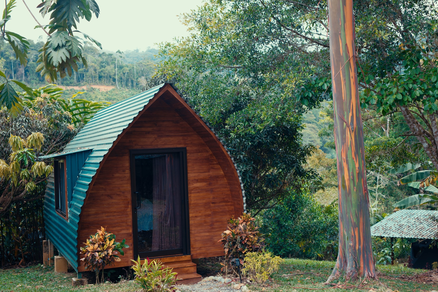 The Jungle Pod accommodation and retreat space at Metamorfinca near Uvita, Costa Rica — view 4