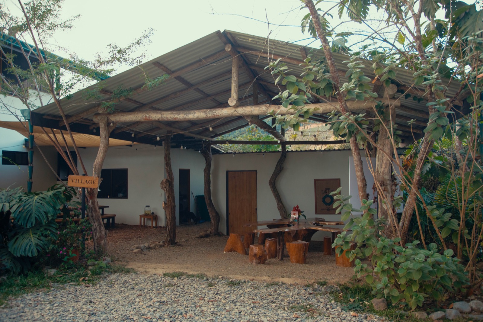 The Village accommodation and retreat space at Metamorfinca near Uvita, Costa Rica — view 3