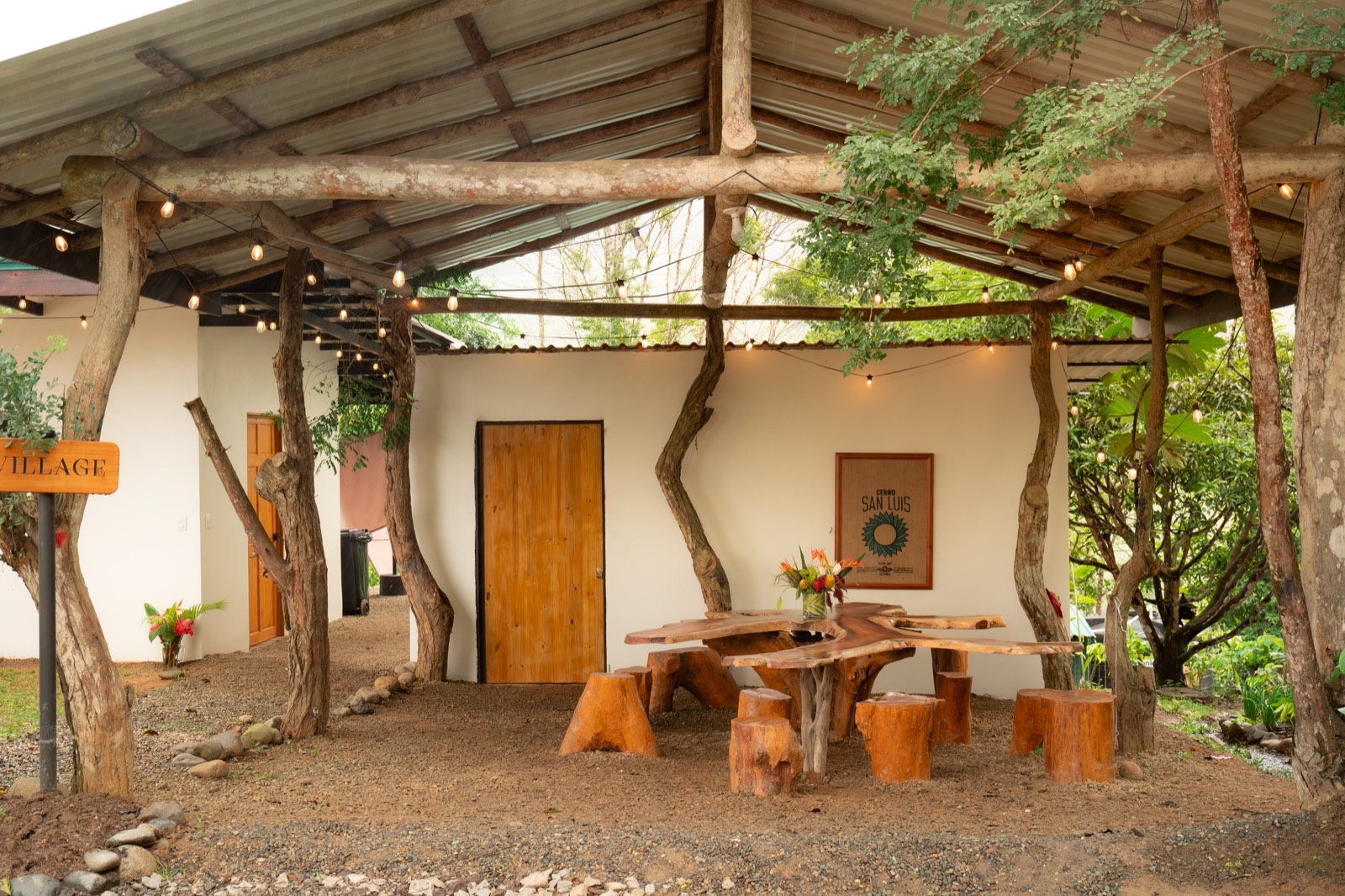 Village Loft accommodation and retreat space at Metamorfinca near Uvita, Costa Rica — view 2