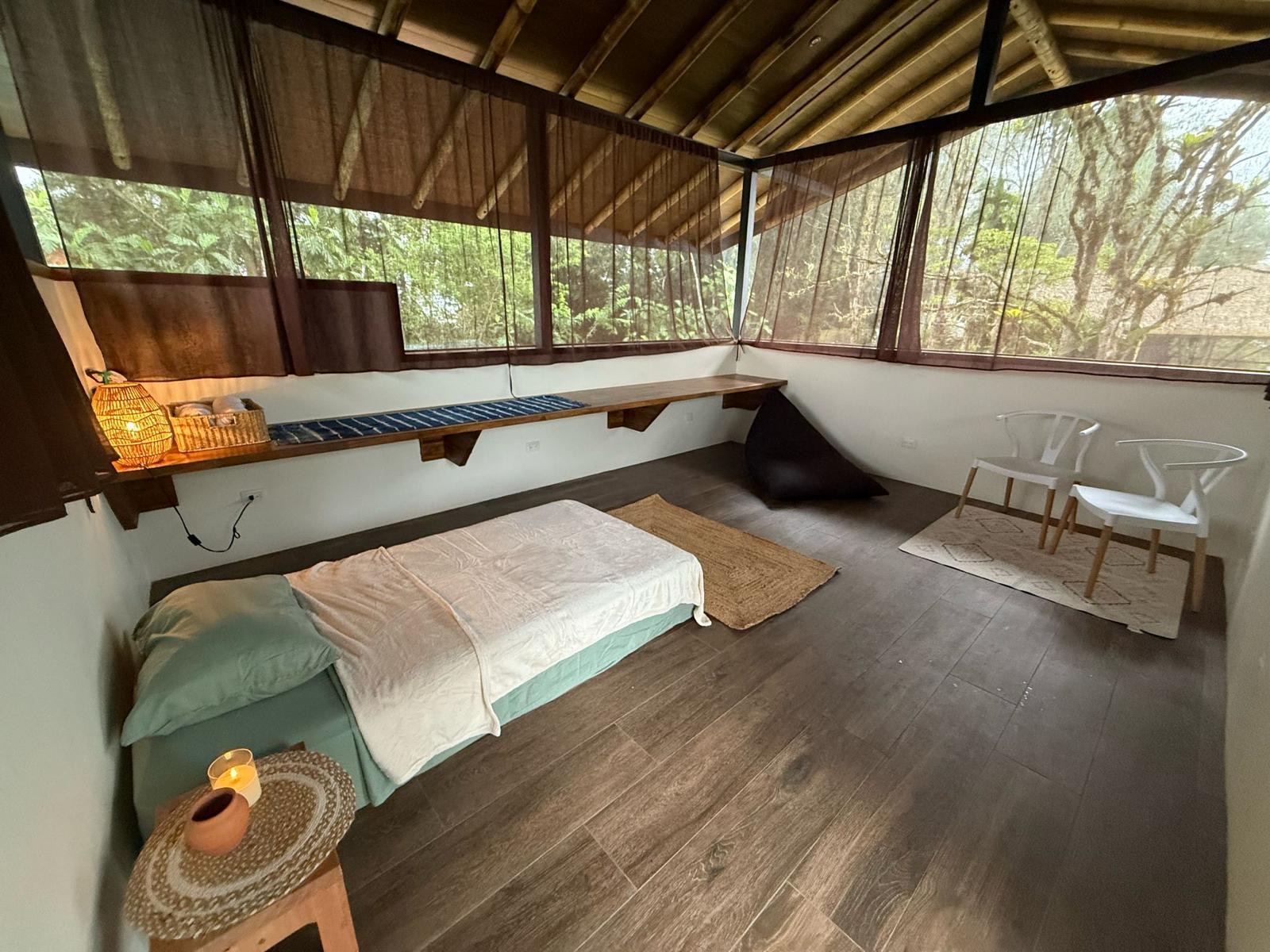 Village Loft accommodation and retreat space at Metamorfinca near Uvita, Costa Rica — view 3