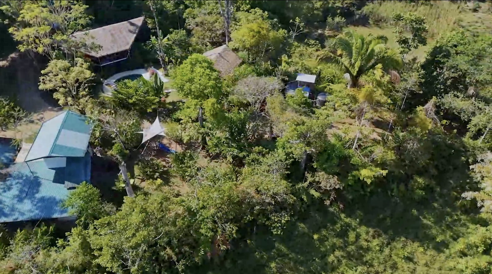 Aerial view of Metamorfinca featured on NOW Media