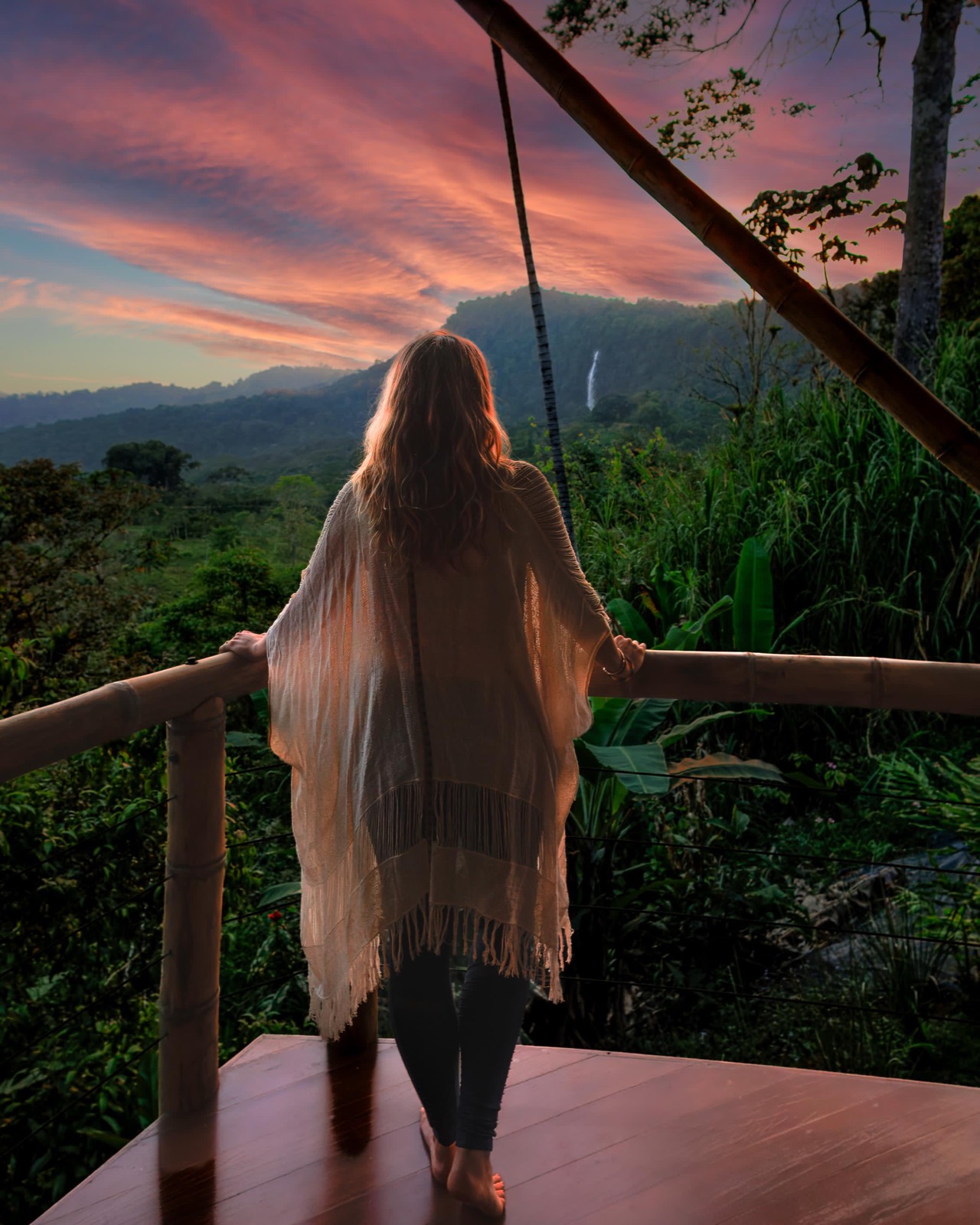 Wellness retreat, ceremony or group gathering at Metamorfinca retreat center in Costa Rica — view 81